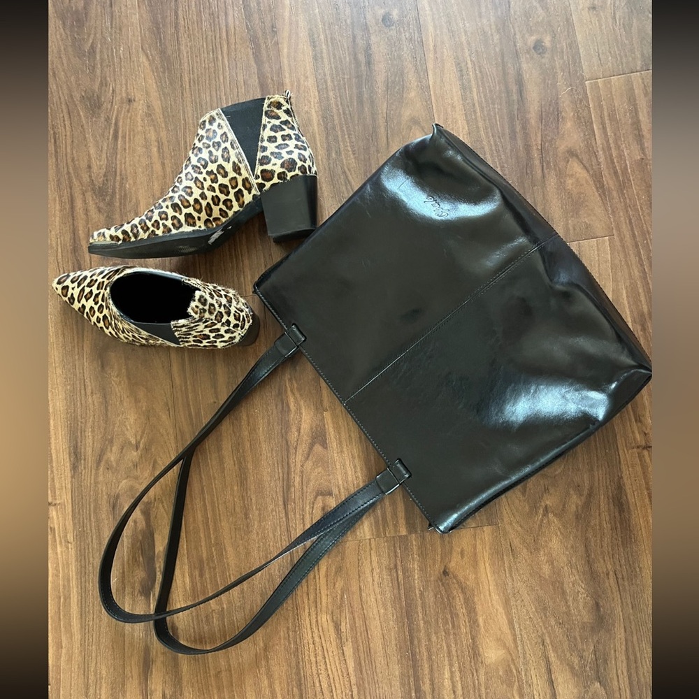 Black Leather Bag